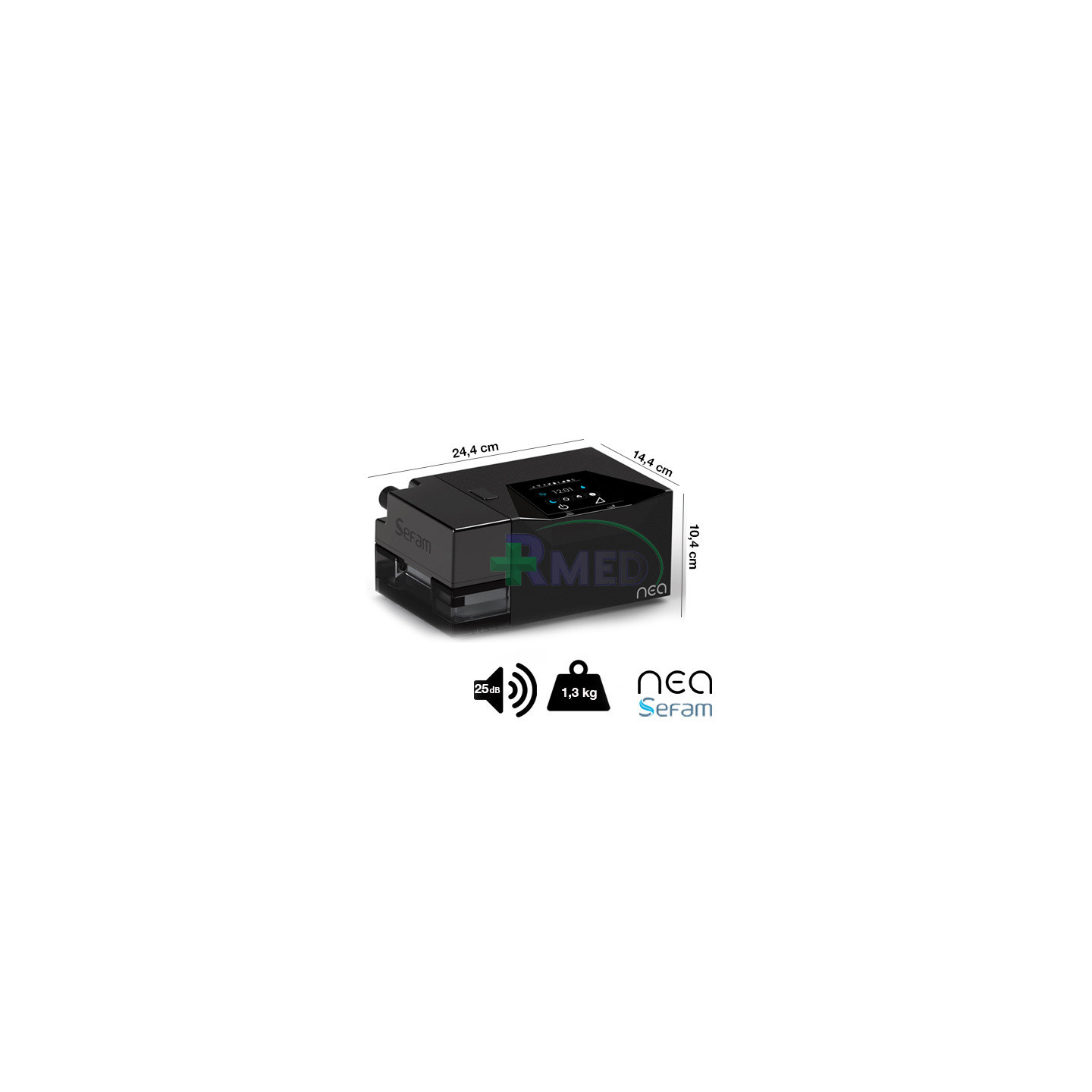 NEA Auto CPAP met luchtbevochtiger - Sefam Medical
