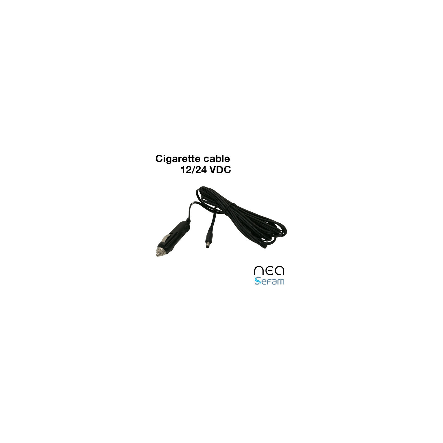Néa - cigarette cable - 12/24VDC - Sefam Medical