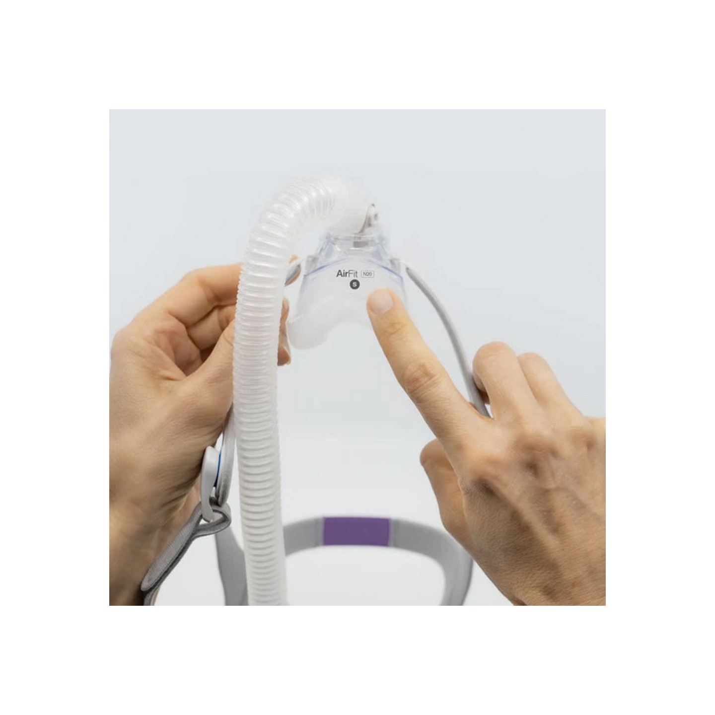 AirFit N20 for Her – CPAP-Nasenmaske für Damen - ResMed - Ansicht 3