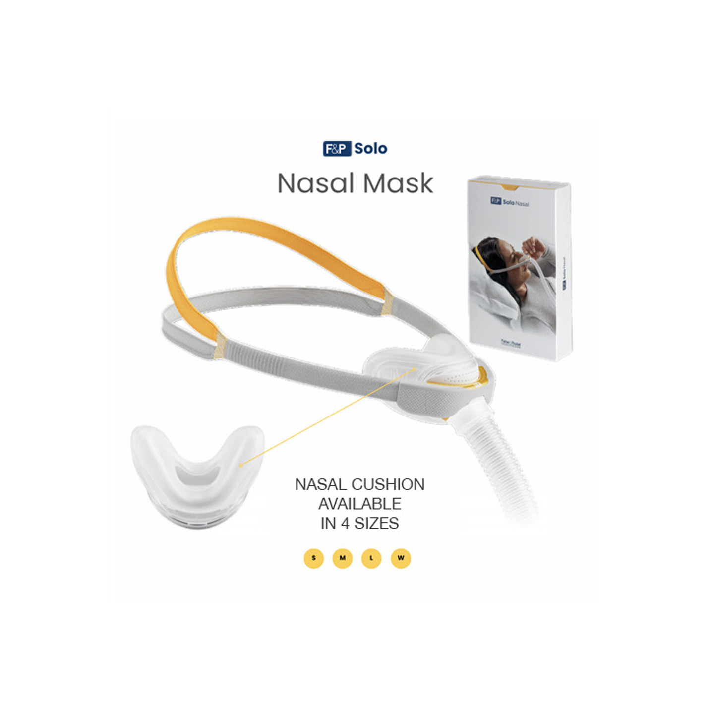 Solo Neusmasker - neusmasker - Fisher & Paykel Healthcare