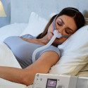 The ResMed AirFit P10 for Her CPAP mask.