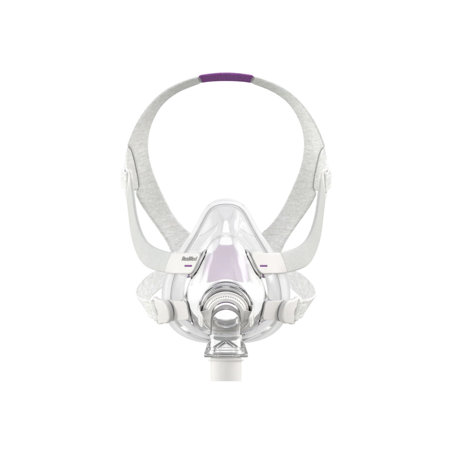 Le masque facial CPAP/PPC AirFit F20 for Her de ResMed.