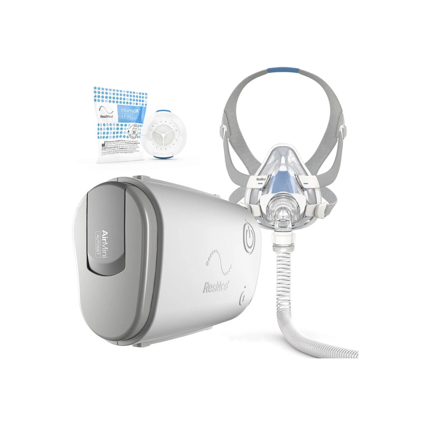 AirMini Autoset avec Mask Pack AirFit F20 - ResMed
