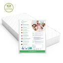 Anti-dust mite fitted sheets - 140 cm x 200 cm - 100% cotton - Texaal - Protecsom